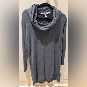 Michael Stars Charcoal Cowl Neck Sweater